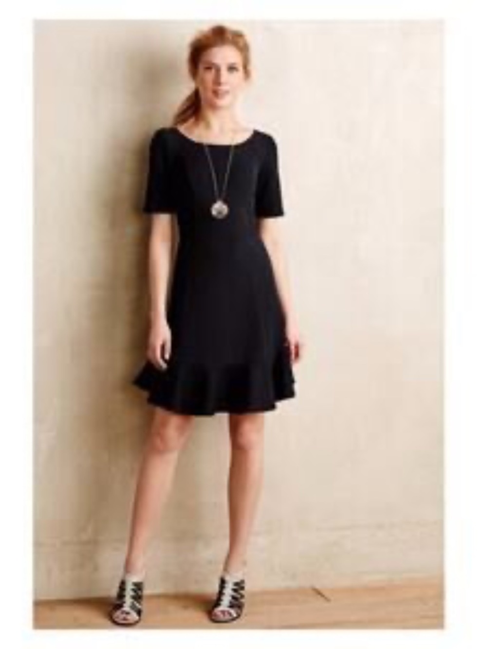 Anthro HD in Paris 2 the Marcelline Flounced Sheath Dress